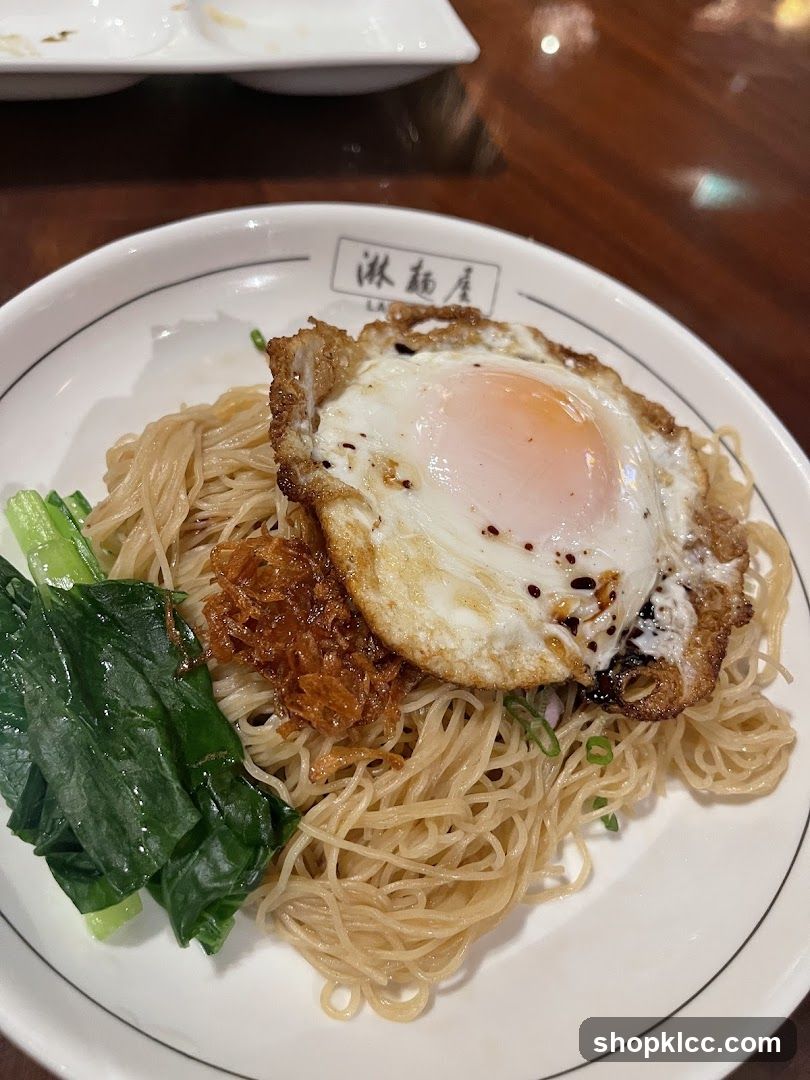 Noodles with Fried Egg