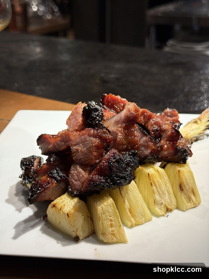 Char Siu Skewers with Pineapple