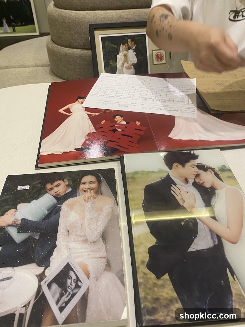 Wedding Photo Album and Prints