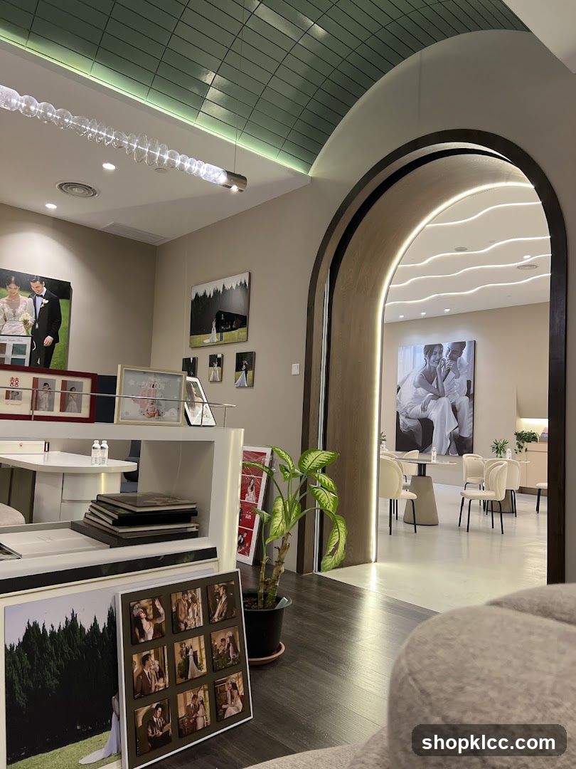 Interior of a photo studio or gallery