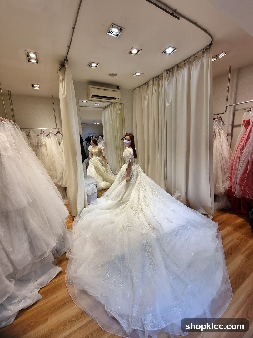 Bridal Dress Fitting Room Interior