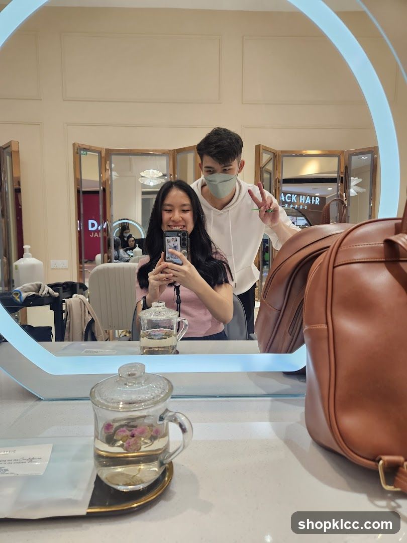 Beauty Salon Interior Reflection