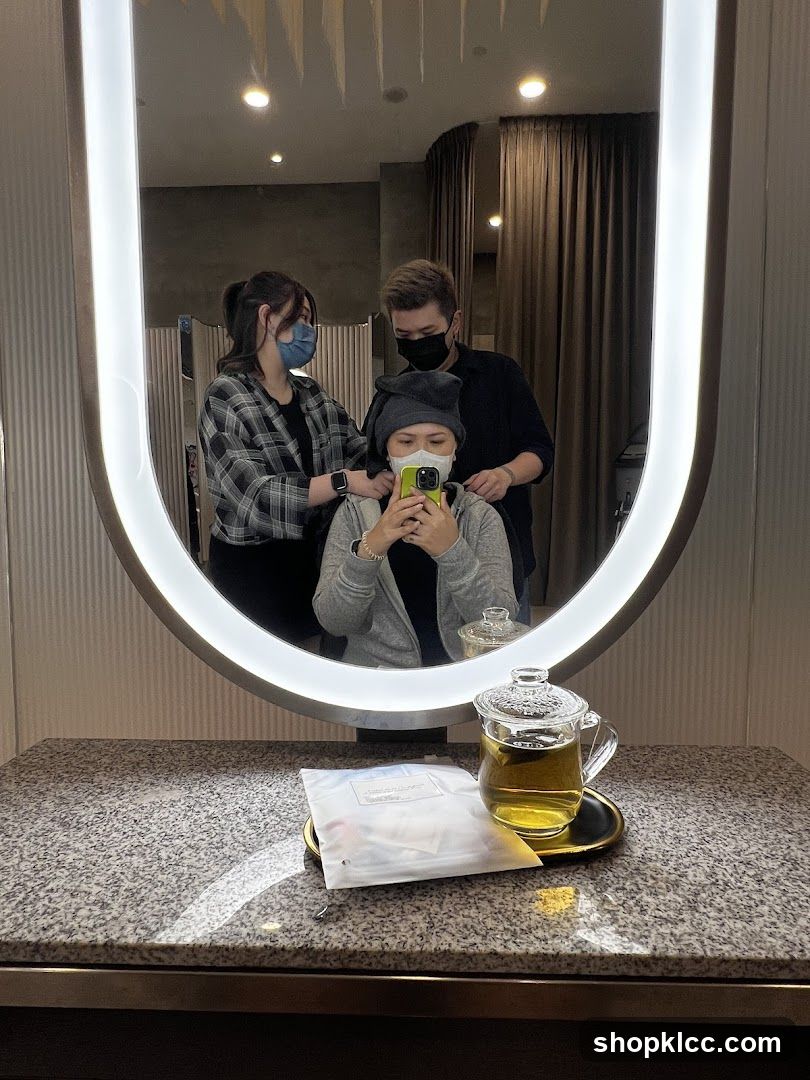 Beauty Salon Interior Reflection