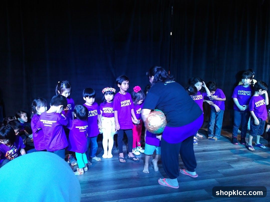 Children in a performance