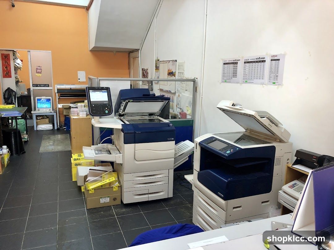 Copy Shop Interior