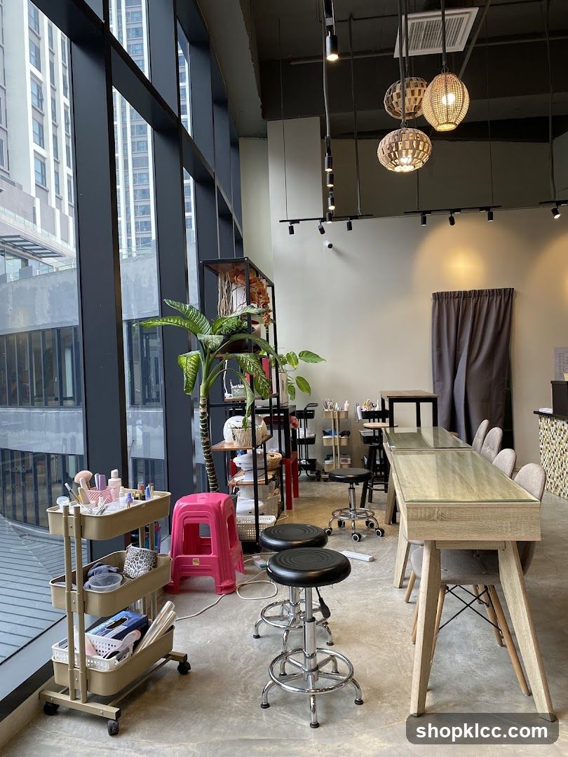 Nail Salon Interior