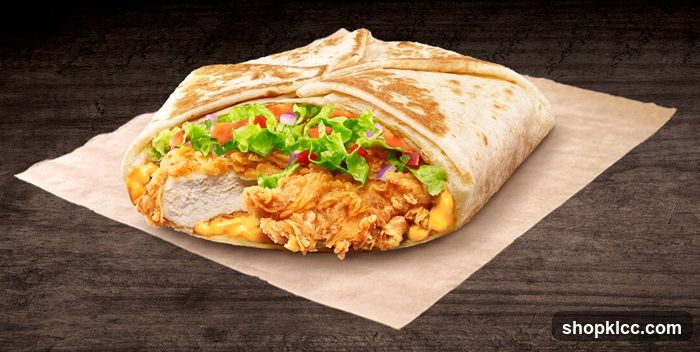 Crispy Chicken Wrap