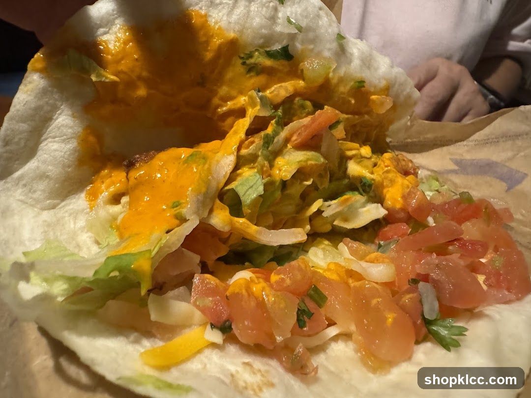 Taco with Toppings