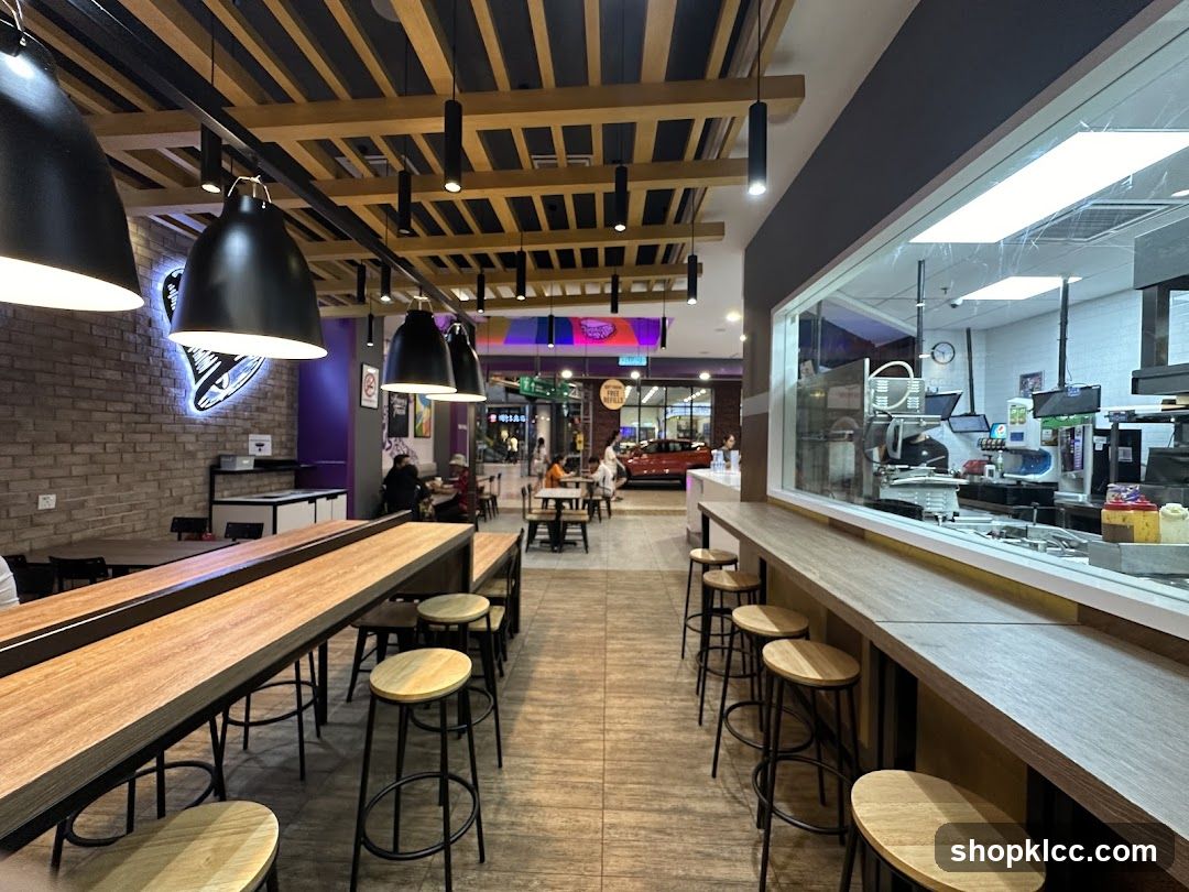 Fast Food Restaurant Interior