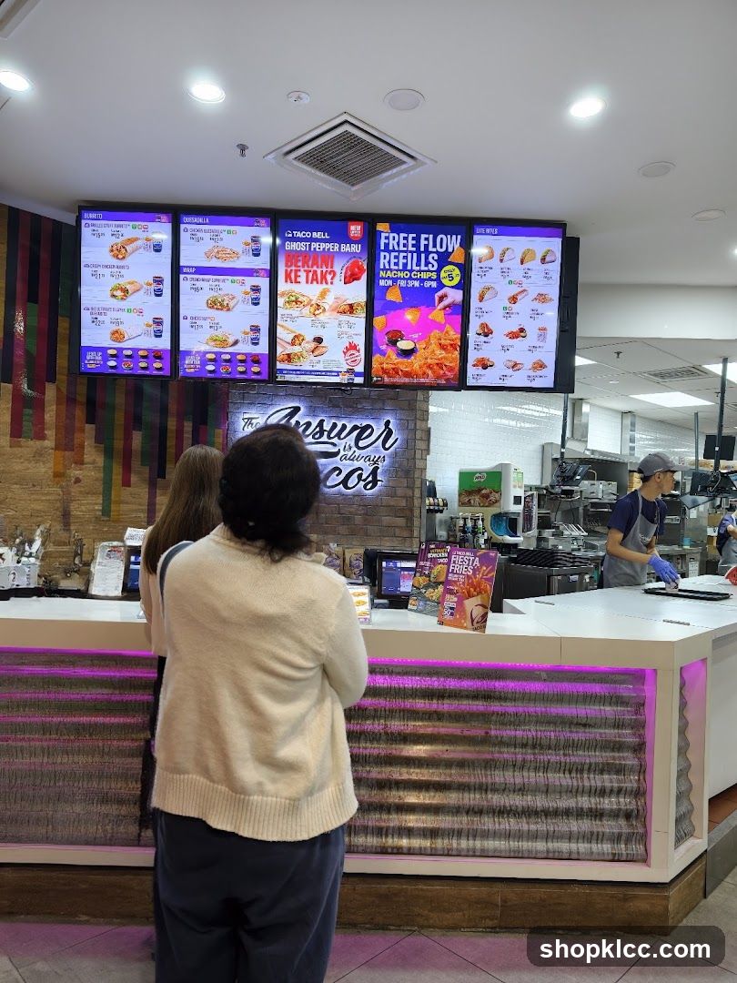 Taco Bell Menu Boards