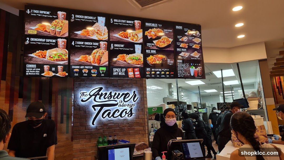 Taco Menu Board