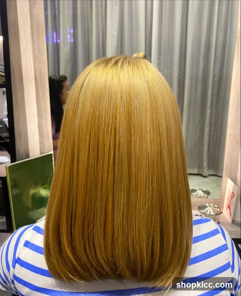 Woman with blonde hair