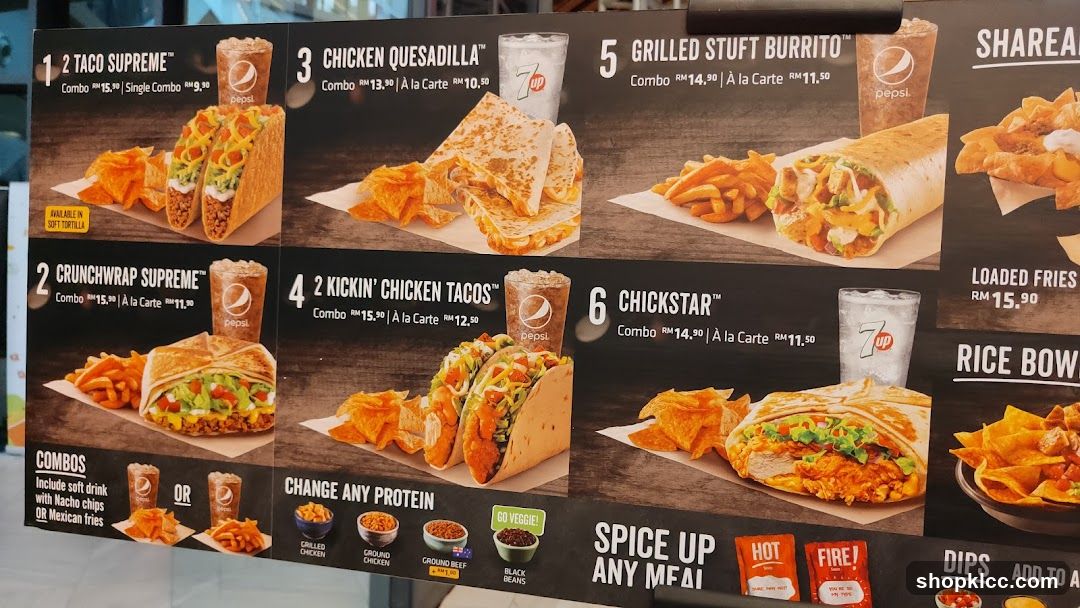Taco Menu