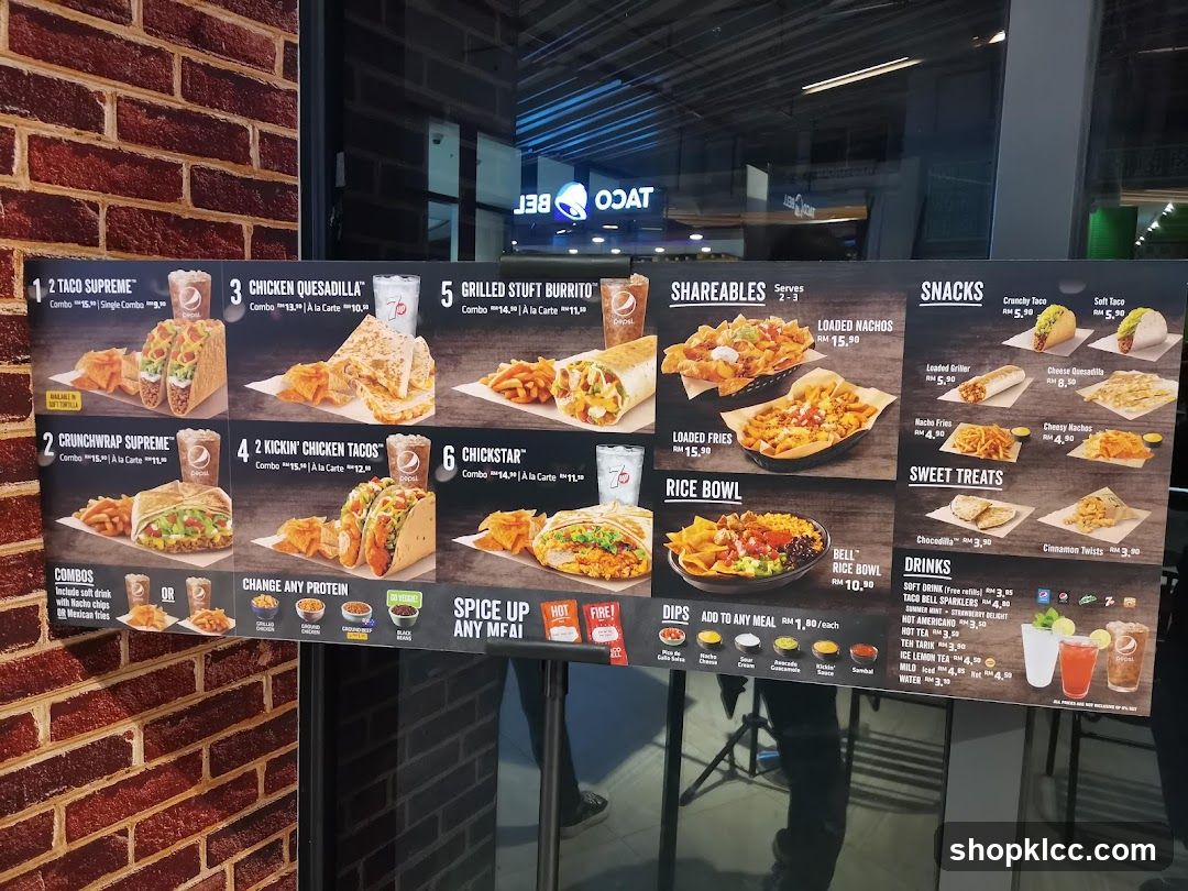 Taco Bell Menu