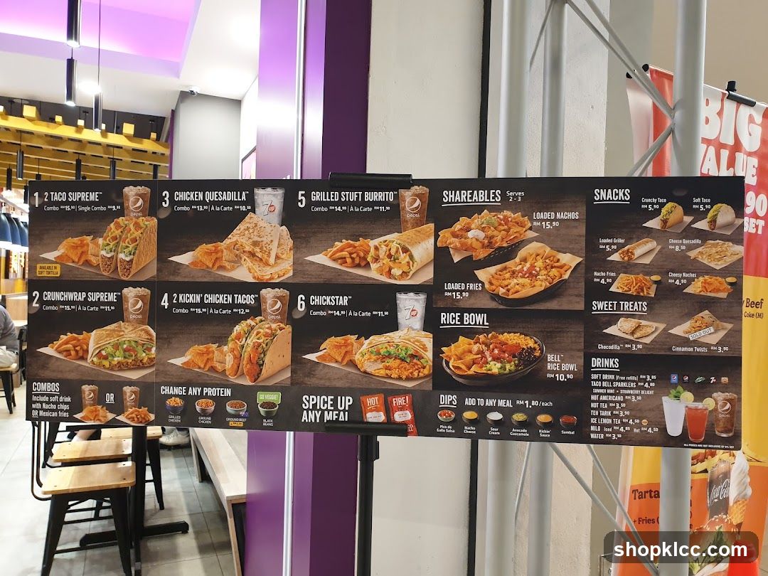 Taco Bell Menu