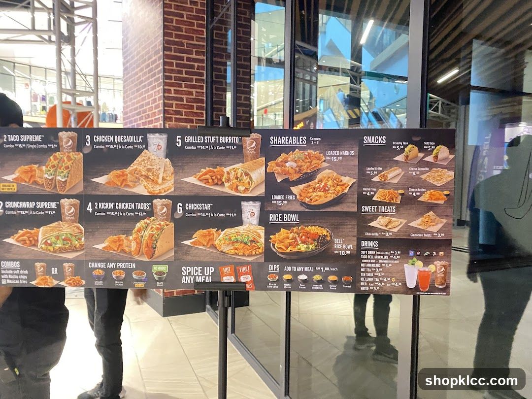 Taco Bell Menu
