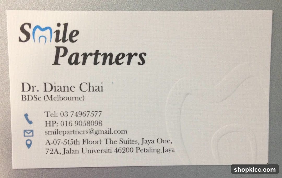 Smile Partners Business Card