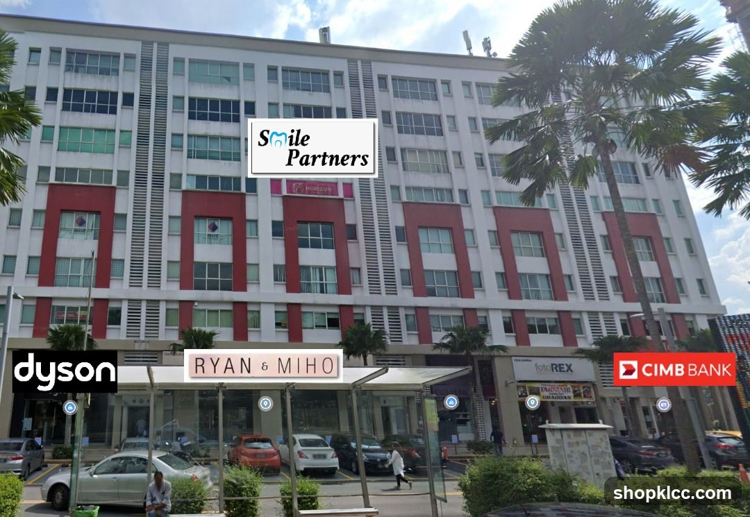 Building Exterior with Multiple Shops