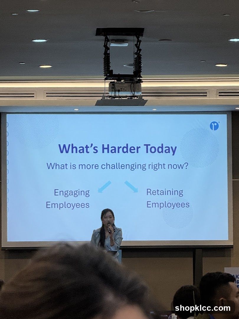 Presentation Slide on Employee Engagement and Retention