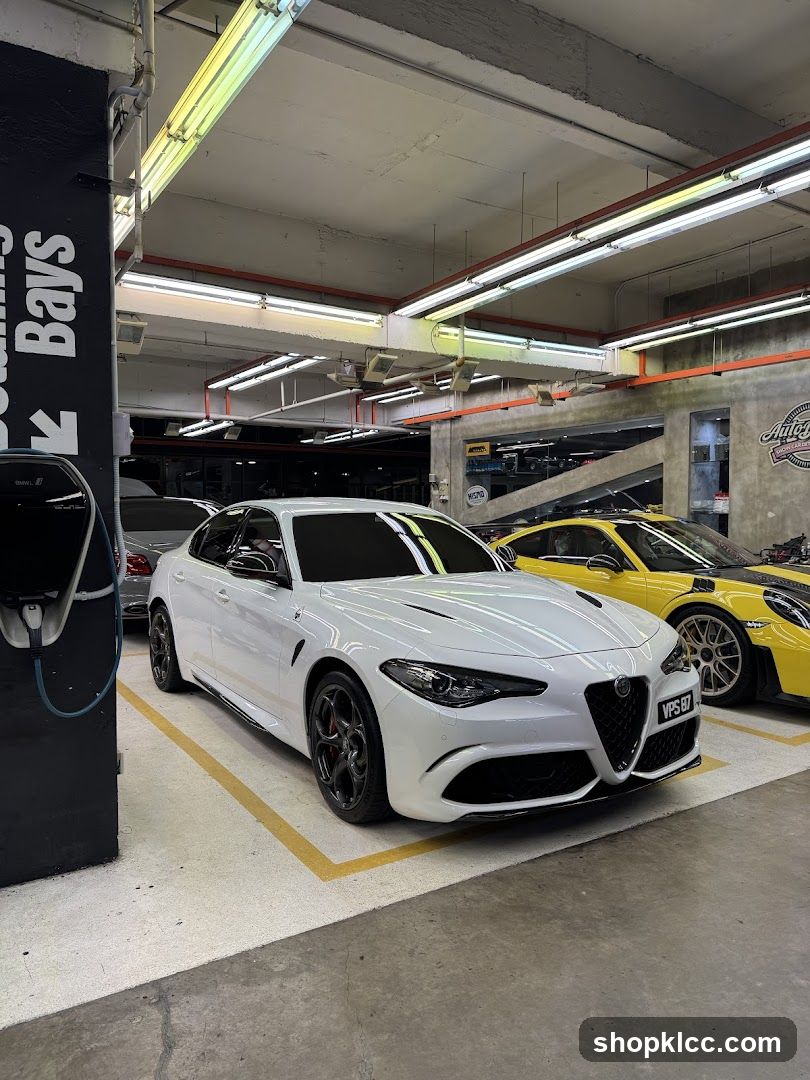 Car Interior Parking Area