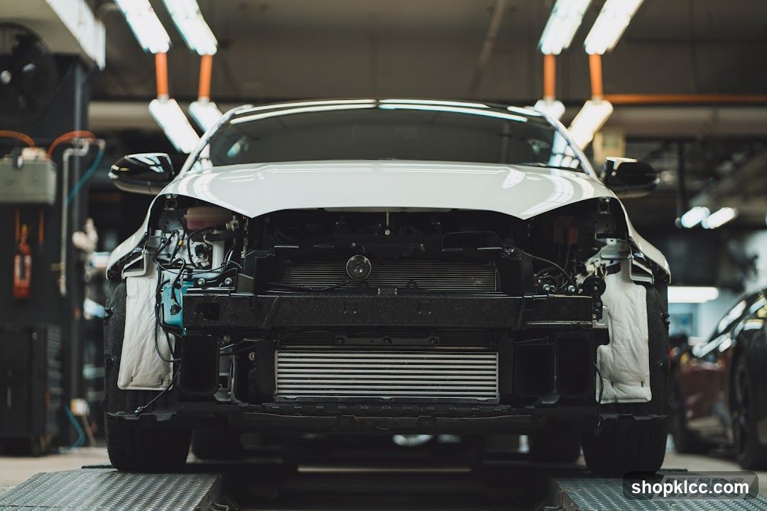 Car in Workshop
