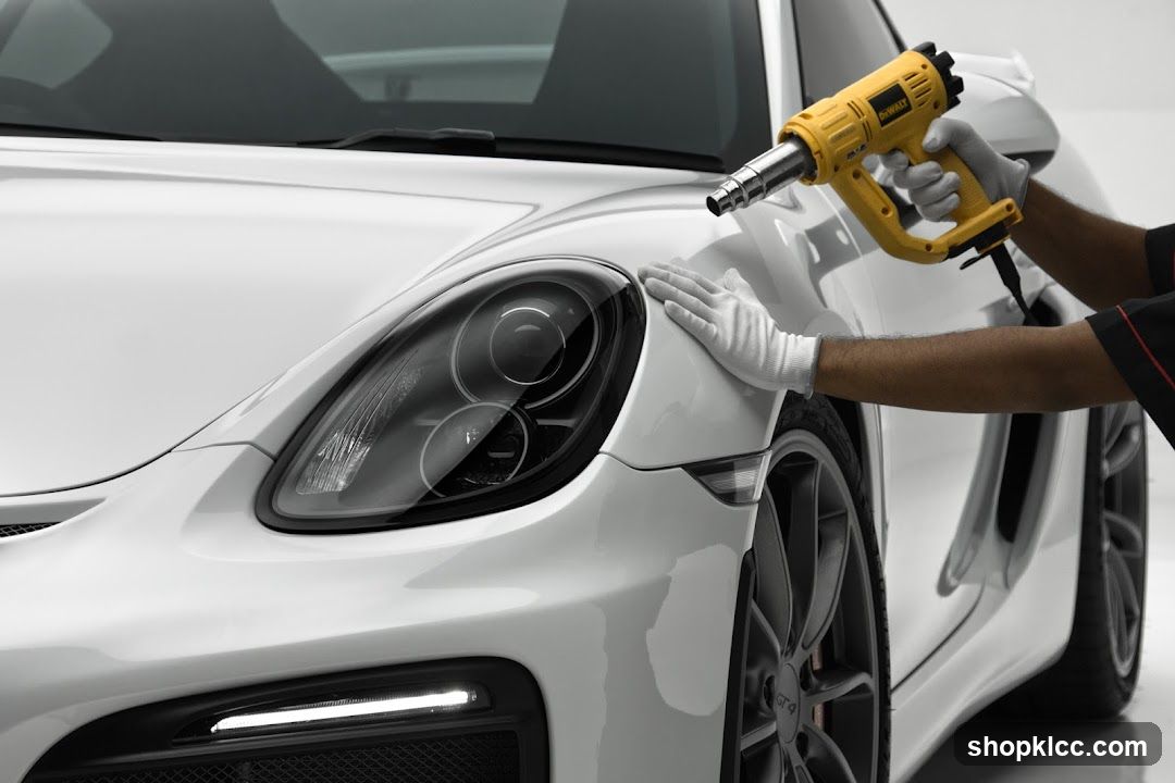 Car Detailing with Heat Gun