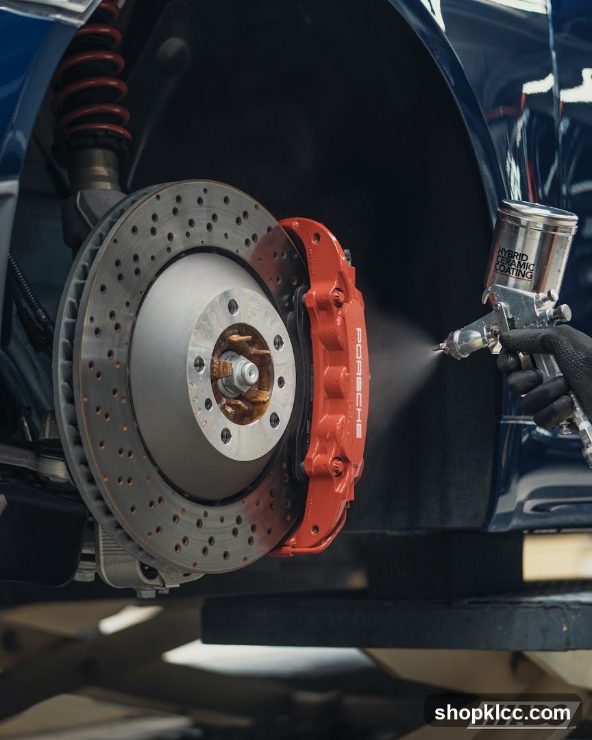 Car Brake Caliper Painting