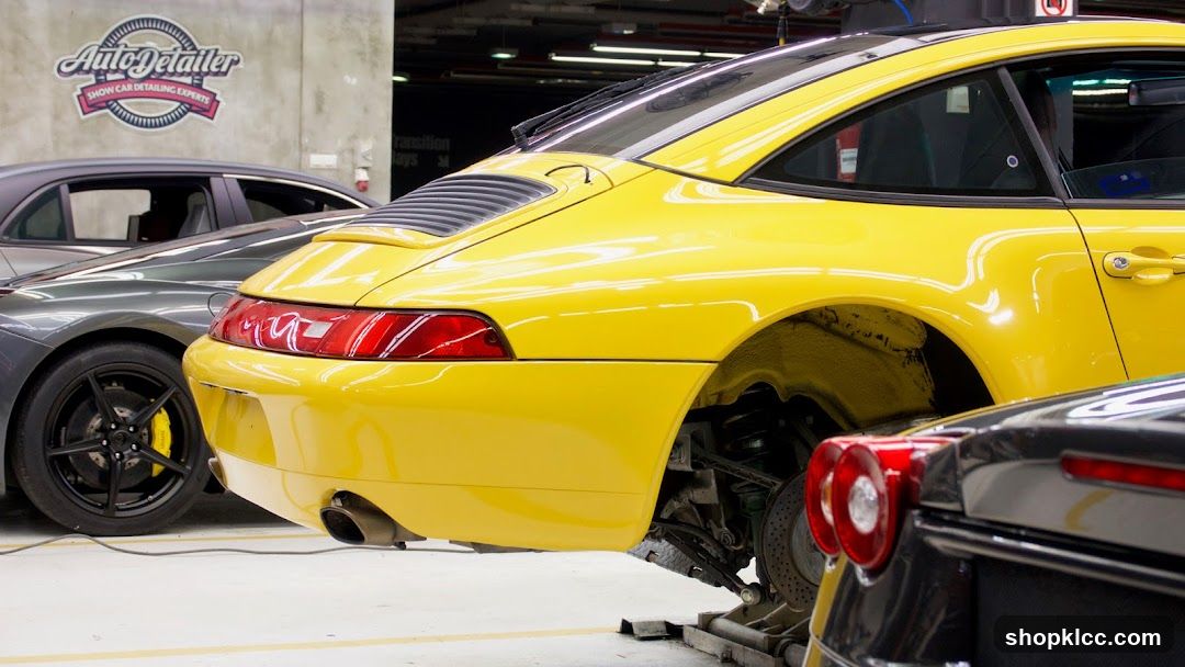 Auto Detailing Workshop Interior