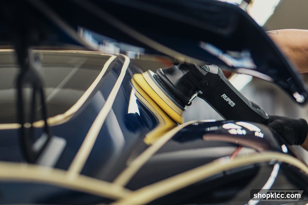 Car Detailing with Polisher