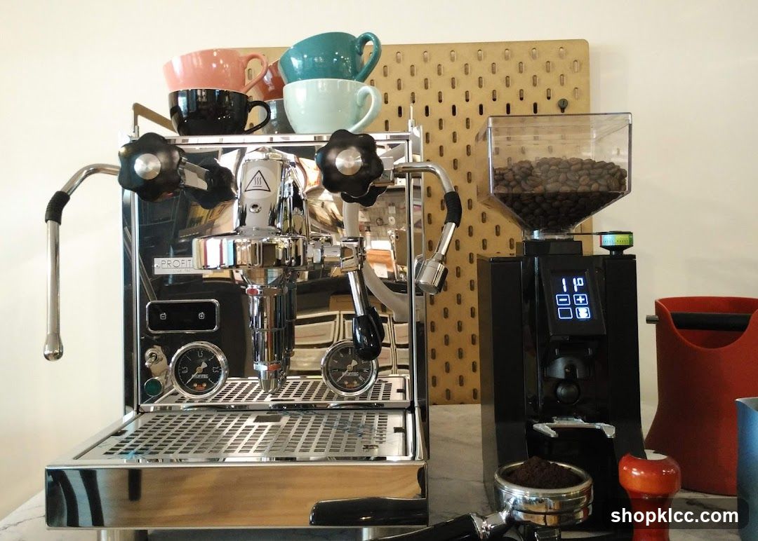 Espresso Machine and Coffee Grinder