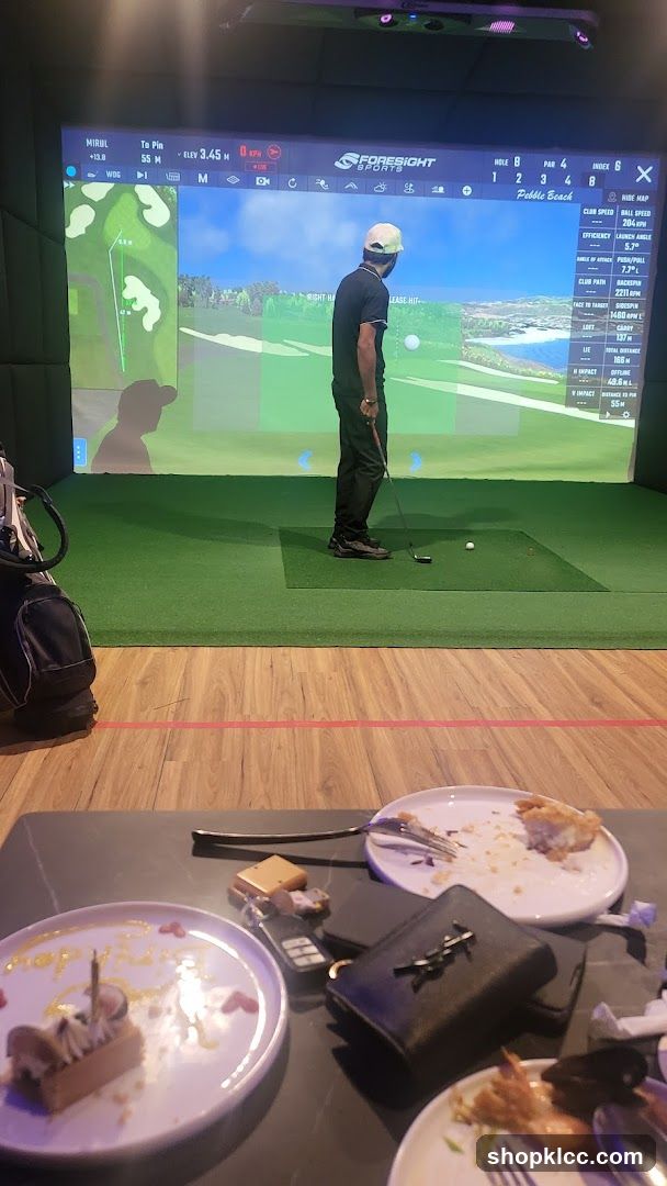 Golf Simulator Session