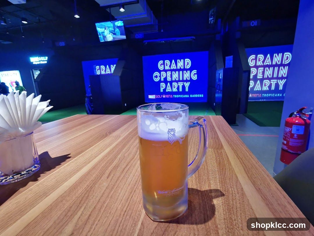 Grand Opening Party at Golf Arena