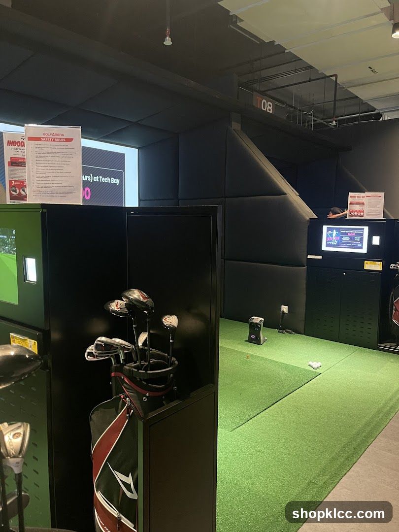 Indoor Golf Bay
