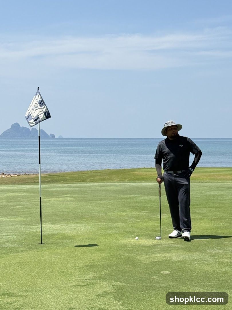 Golfer on the Green