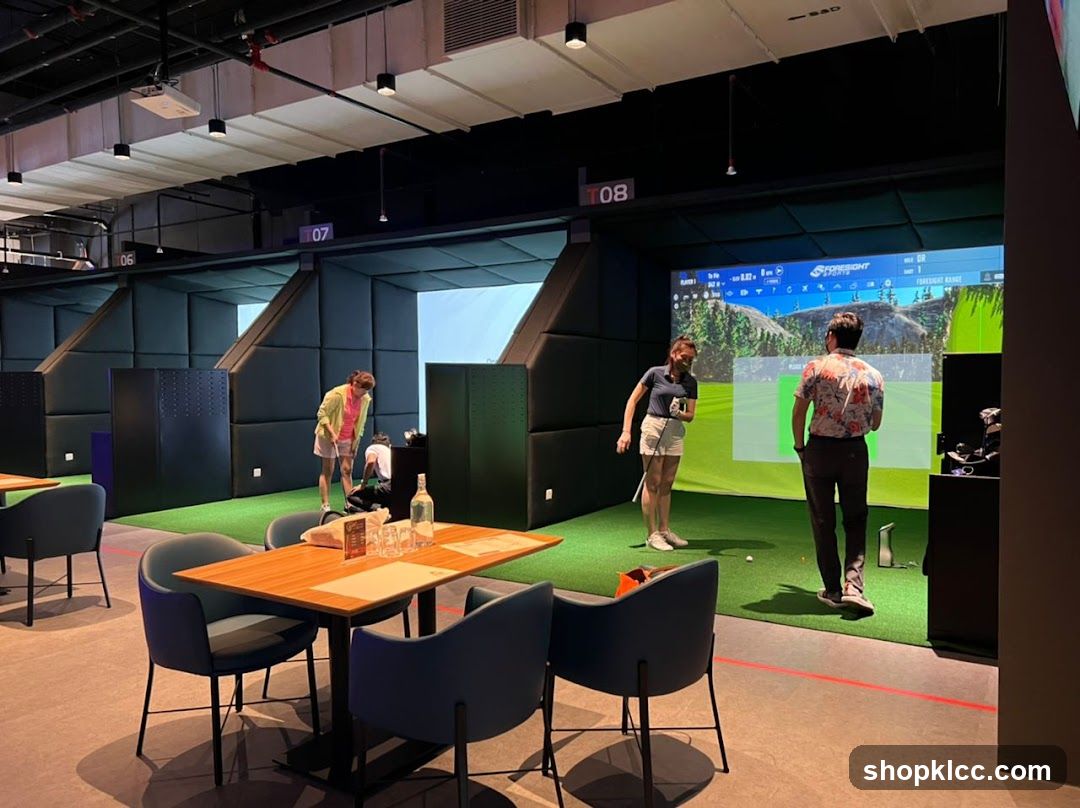 Indoor Golf Driving Range