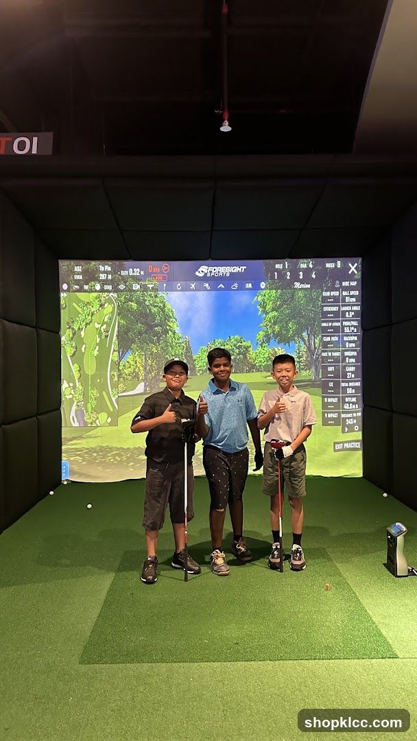 Golf Simulator Session