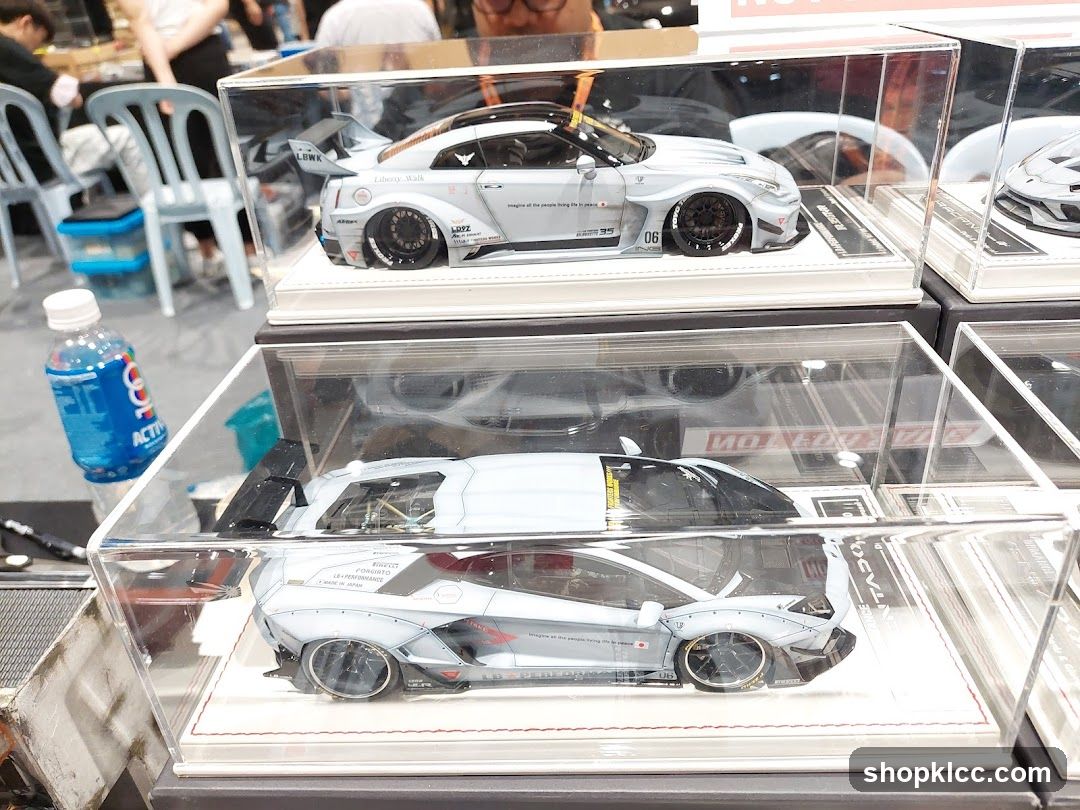 Model Cars on Display
