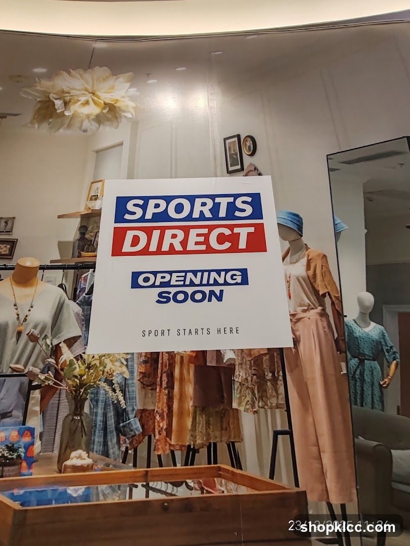 Sports Direct Opening Soon Sign