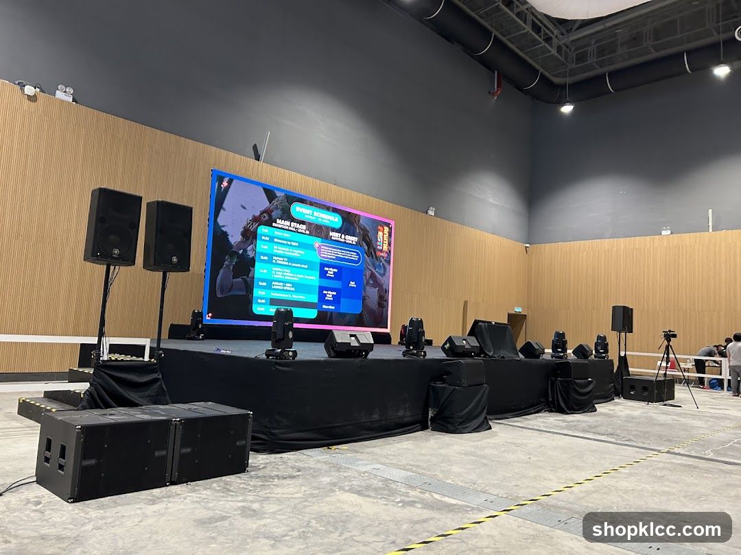 Event Stage Setup