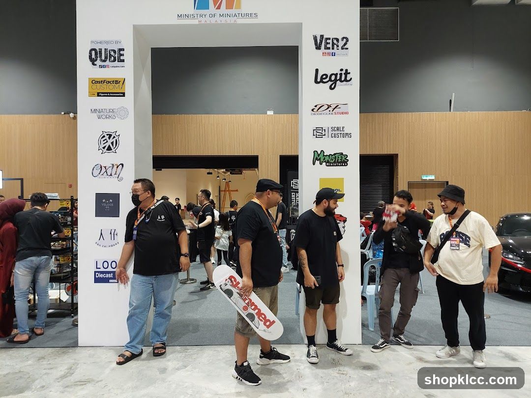 Event Entrance with Sponsors