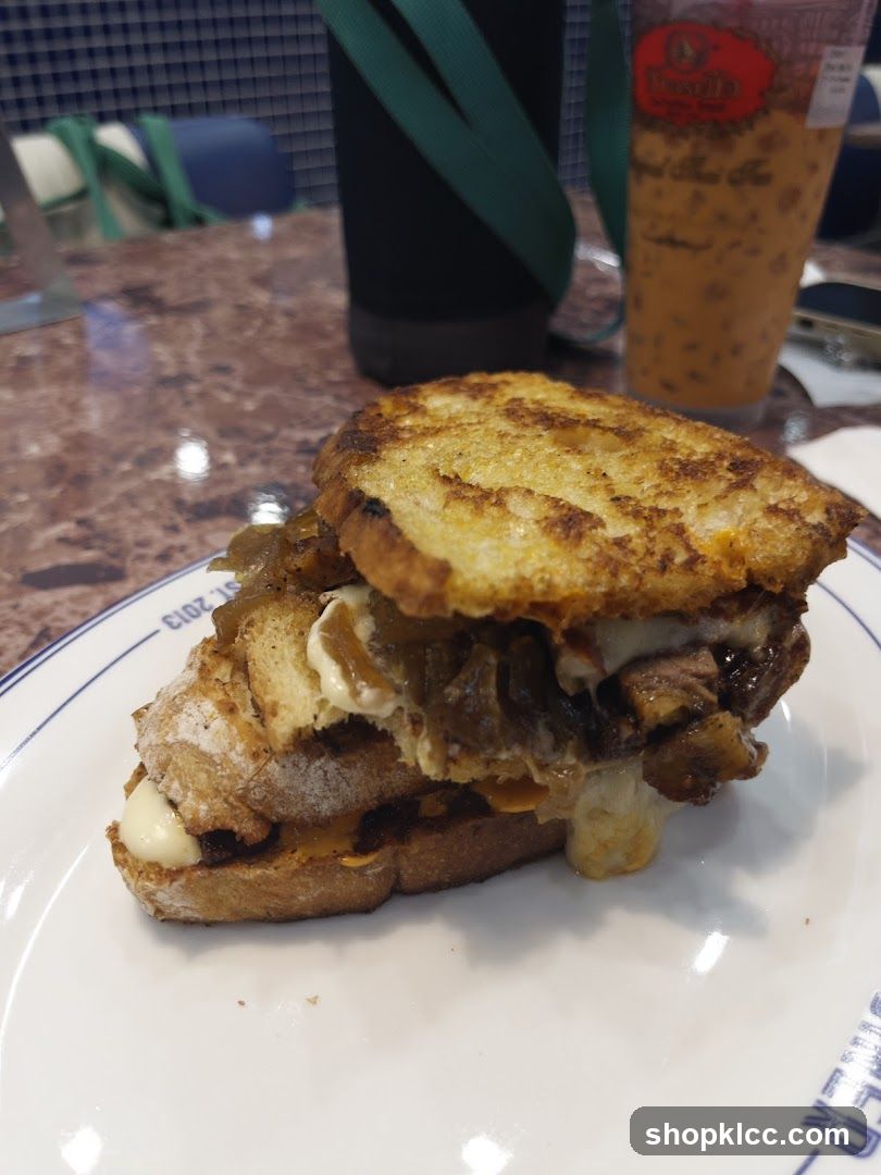 Gourmet Grilled Cheese Sandwich