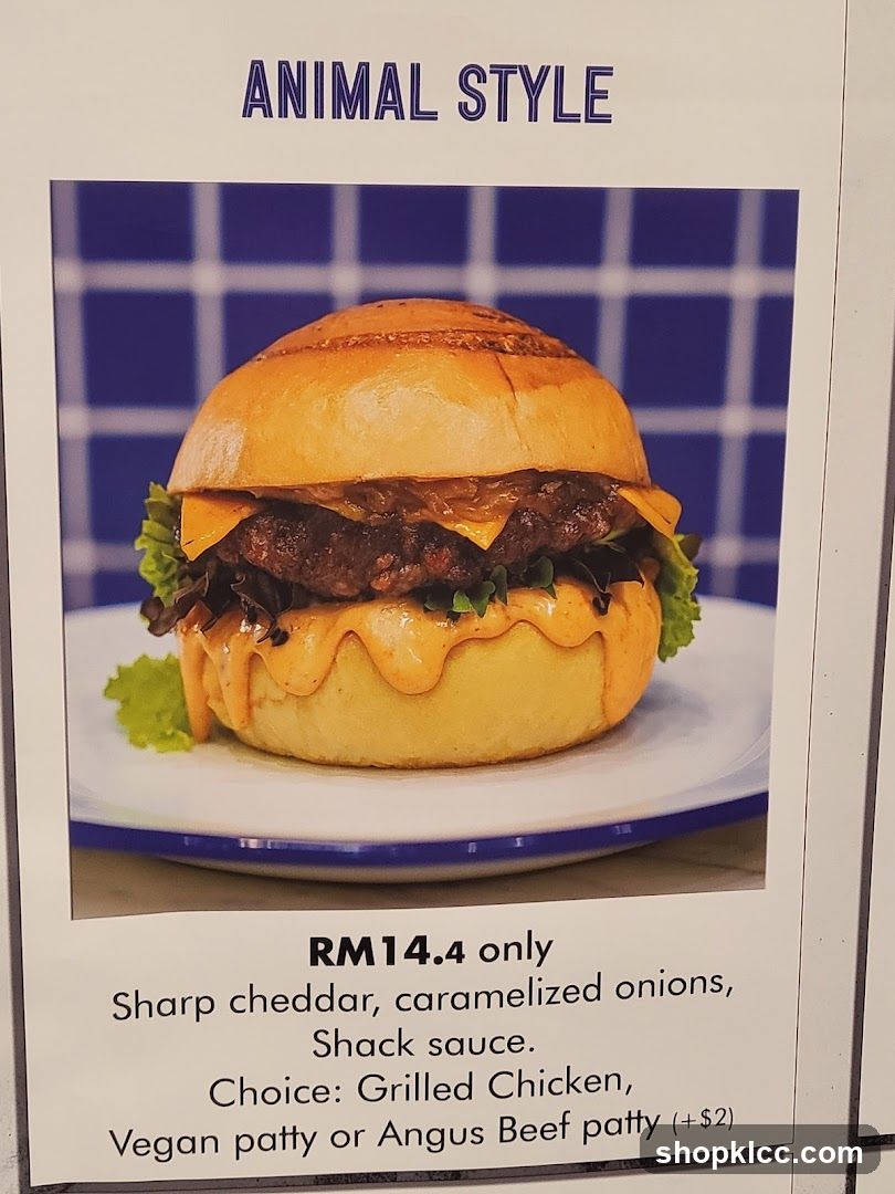 Animal Style Burger