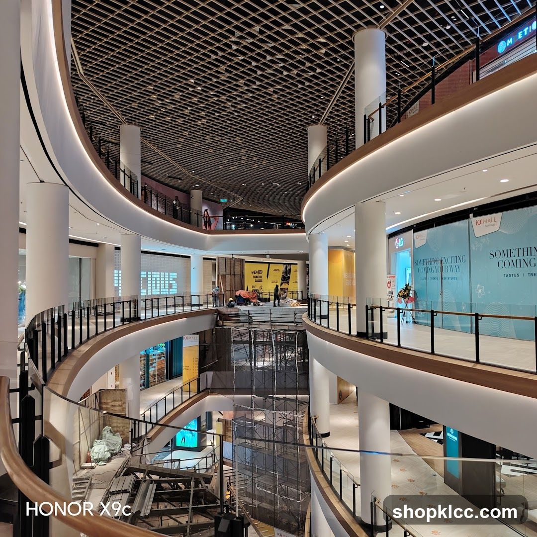 Shopping Mall Interior Under Construction
