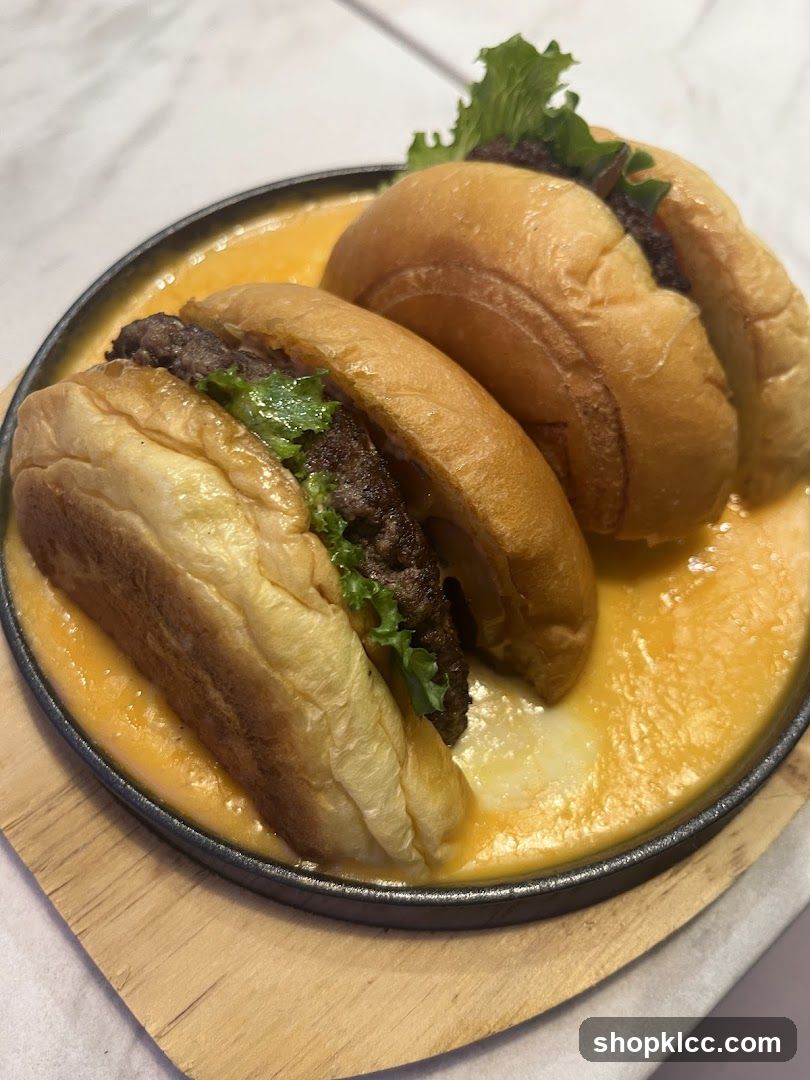 Cheese-Smothered Sliders
