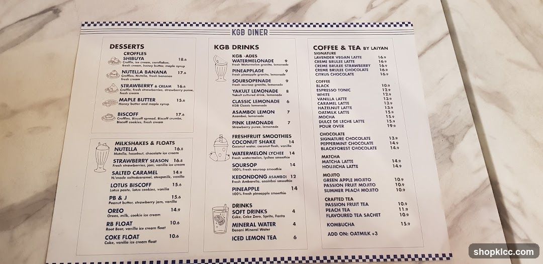 KGB DINER