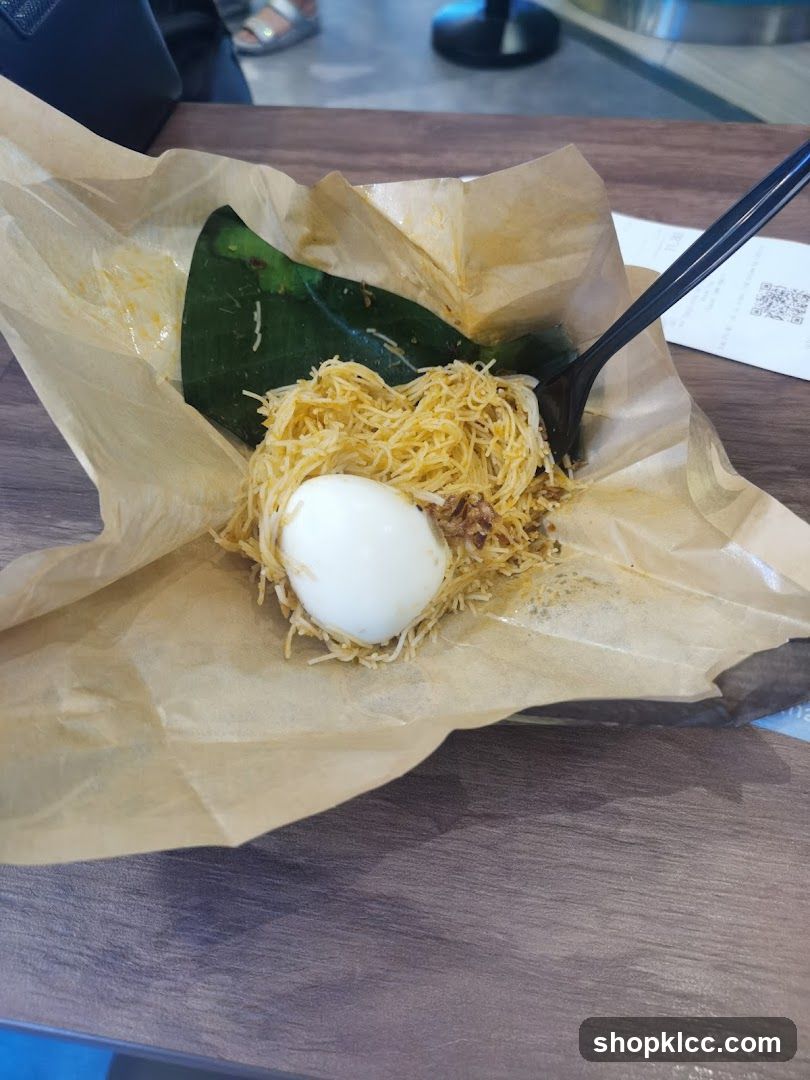 Nasi Lemak with Egg