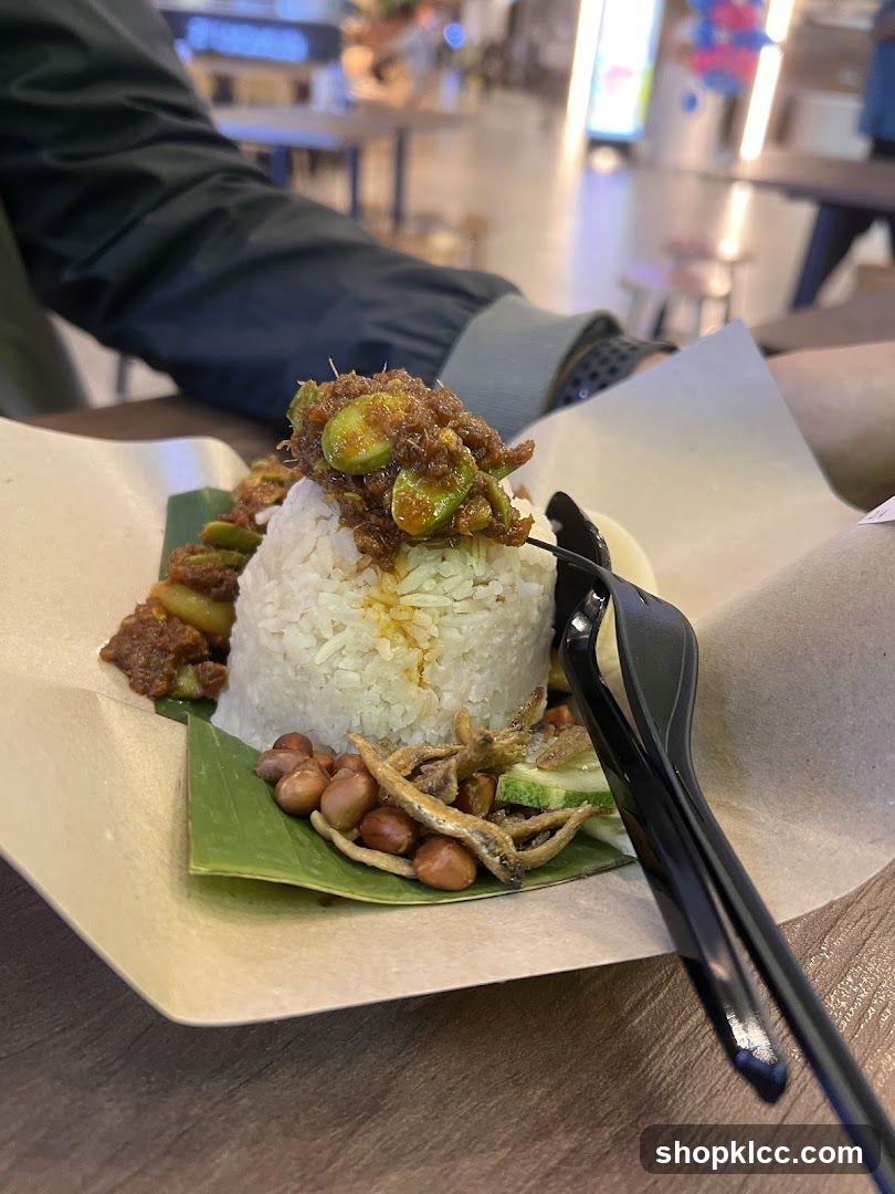 Nasi Lemak with Petai