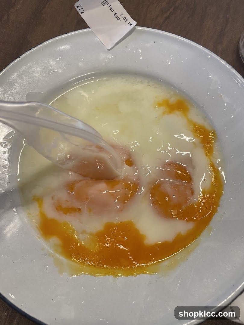 Soft-boiled eggs