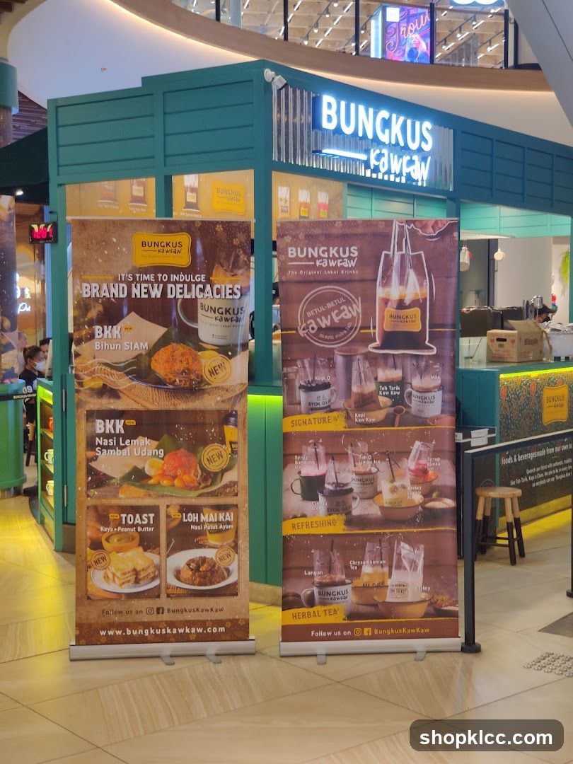 BUNGKUS kawraw Food and Drink Promotions