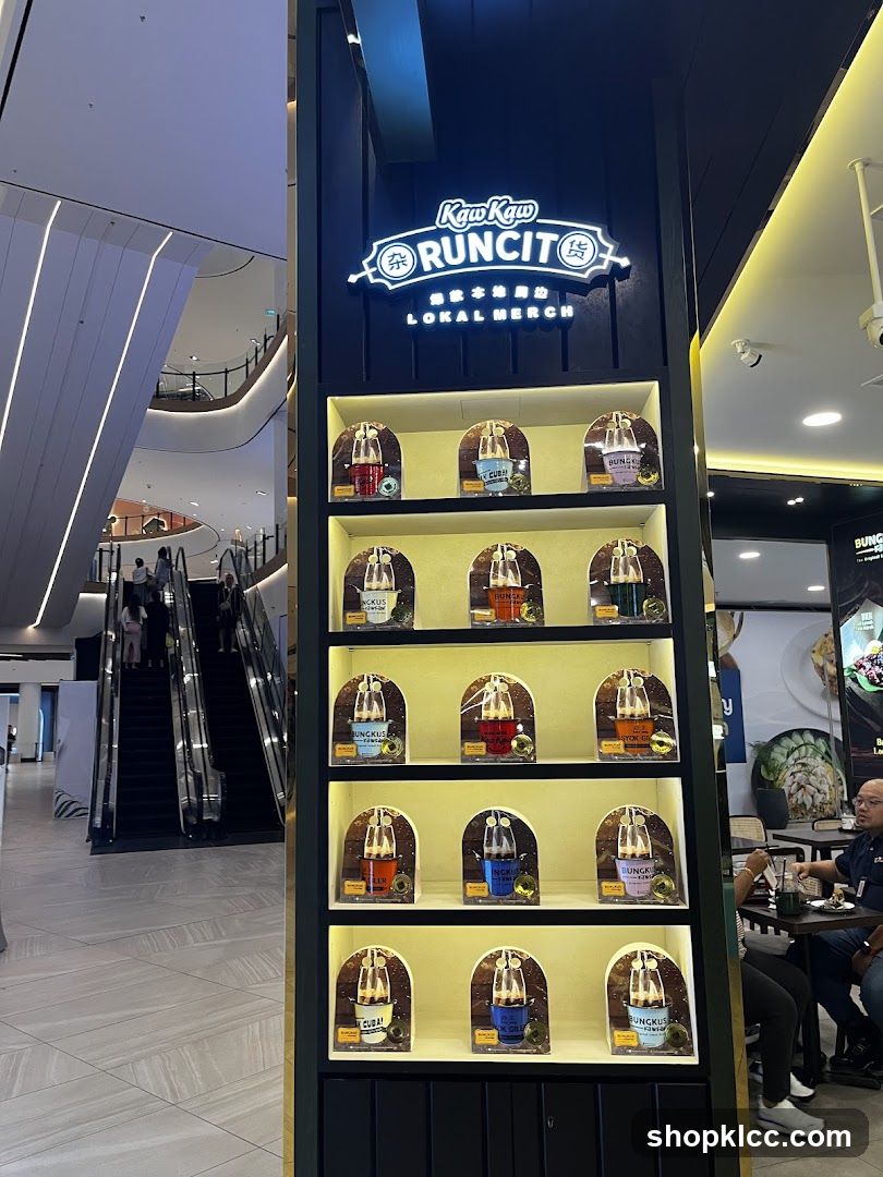 Runcit Lokal Merch Display